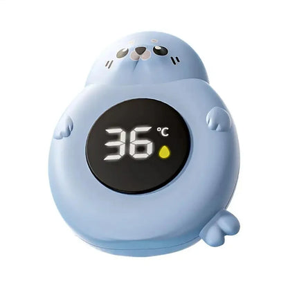 Thermomètre de bain pour bébé, alerte de température et affichage LED.