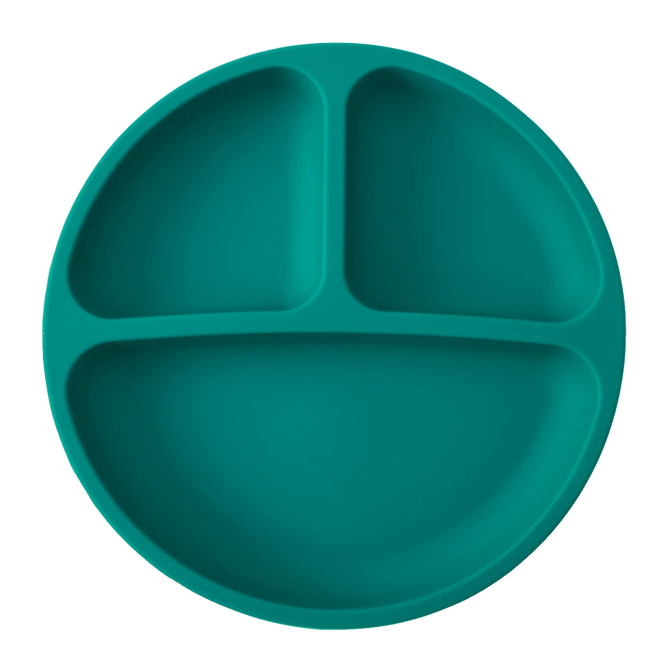 Assiette à ventouse en silicone pour bébé (sans BPA)