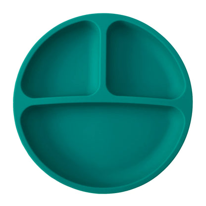 Assiette à ventouse en silicone pour bébé (sans BPA)
