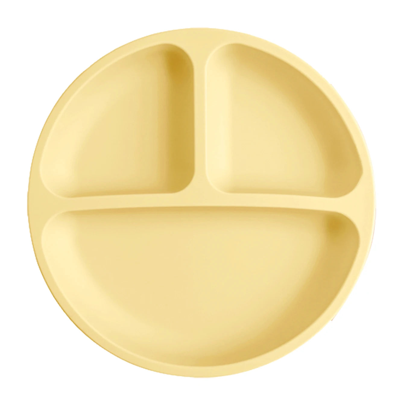 Assiette à ventouse en silicone pour bébé (sans BPA)