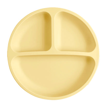 Assiette à ventouse en silicone pour bébé (sans BPA)
