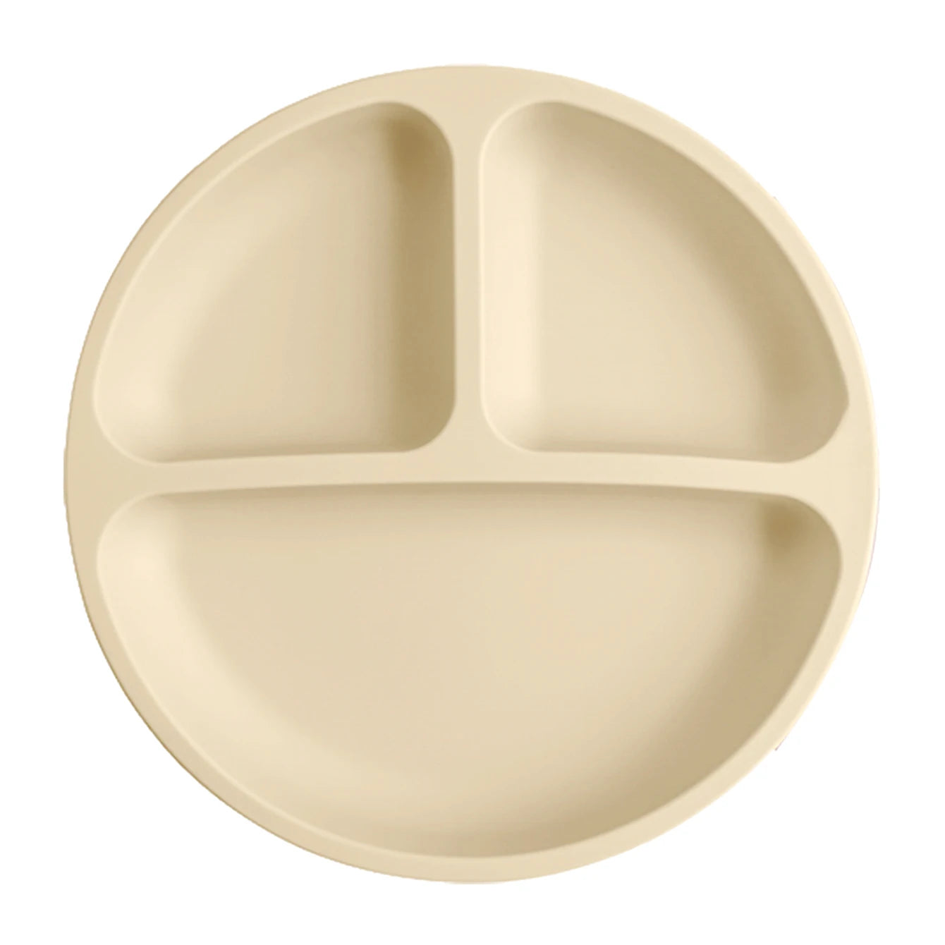 Assiette à ventouse en silicone pour bébé (sans BPA)