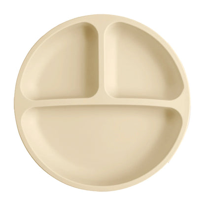 Assiette à ventouse en silicone pour bébé (sans BPA)