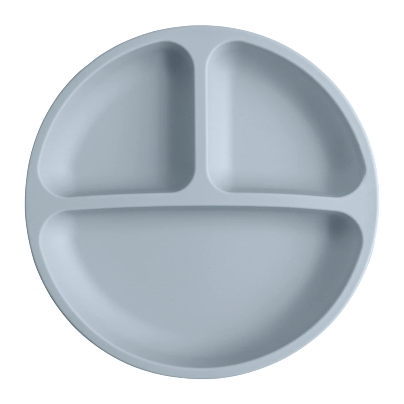 Assiette à ventouse en silicone pour bébé (sans BPA)