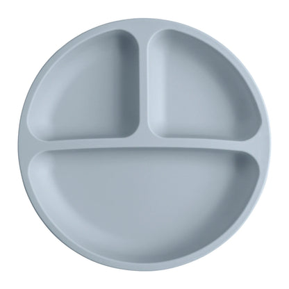 Assiette à ventouse en silicone pour bébé (sans BPA)