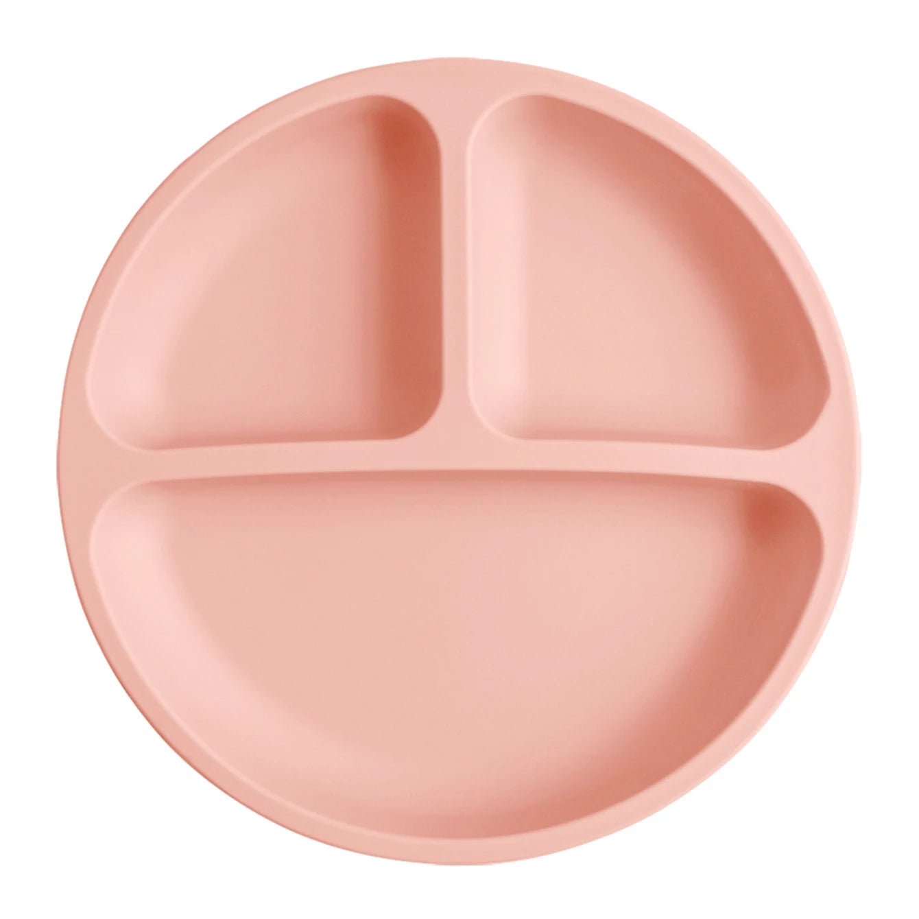 Assiette à ventouse en silicone pour bébé (sans BPA)