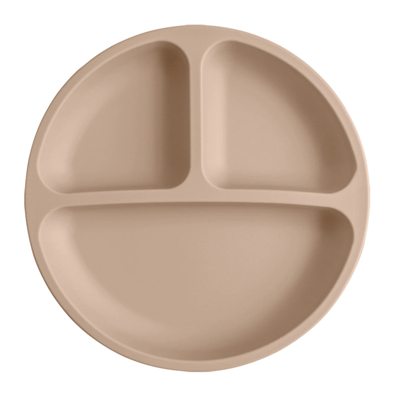 Assiette à ventouse en silicone pour bébé (sans BPA)
