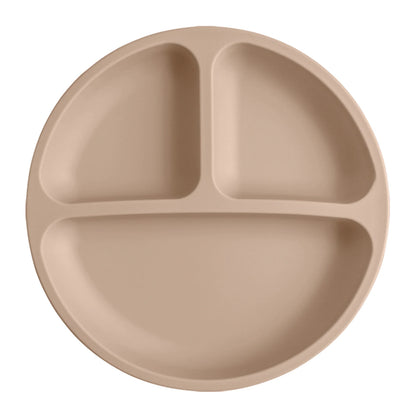 Assiette à ventouse en silicone pour bébé (sans BPA)