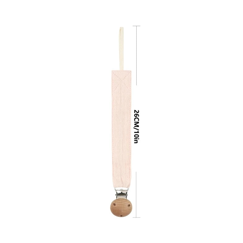Attache-sucette pour bébé en coton doux pour tout-petit