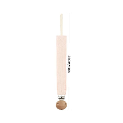 Attache-sucette pour bébé en coton doux pour tout-petit