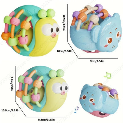 Balle d’éveil sensorielle pour bébé (0 - 12 mois)
