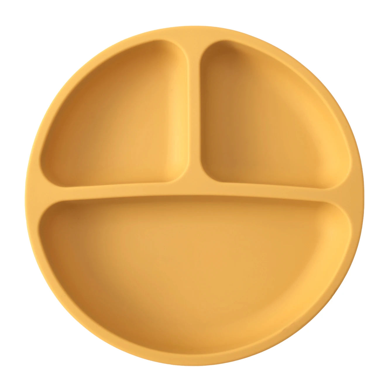 Assiette à ventouse en silicone pour bébé (sans BPA)