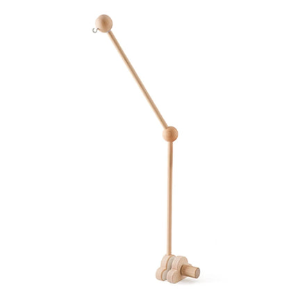 Mobile musical pour bébé (0-12 mois) support en bois