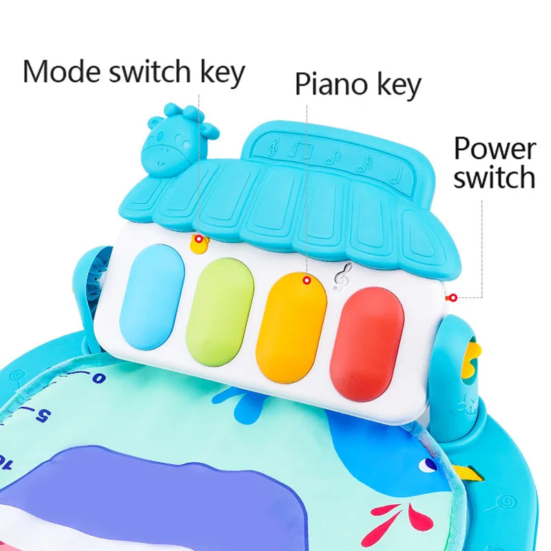 Tapis d'éveil musical pour bébé (0-36 mois)