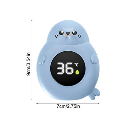 Thermomètre de bain pour bébé, alerte de température et affichage LED.