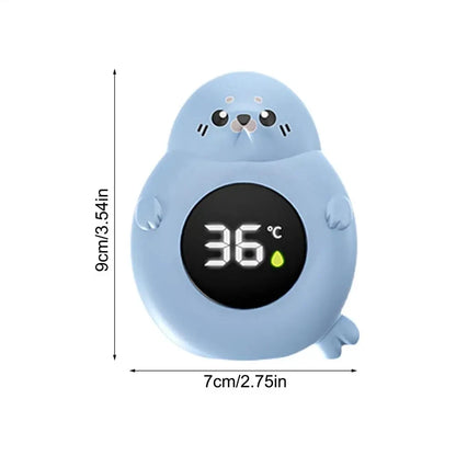 Thermomètre de bain pour bébé, alerte de température et affichage LED.