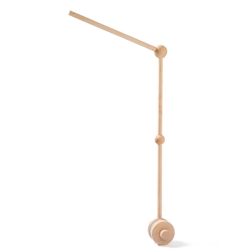 Mobile musical pour bébé (0-12 mois) support en bois