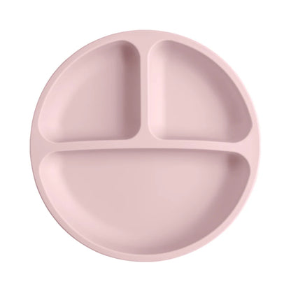 Assiette à ventouse en silicone pour bébé (sans BPA)