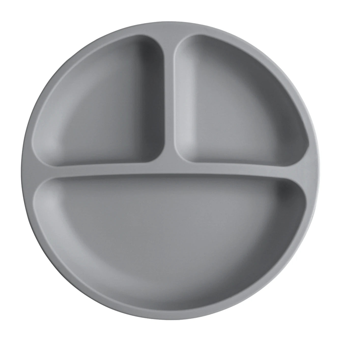 Assiette à ventouse en silicone pour bébé (sans BPA)