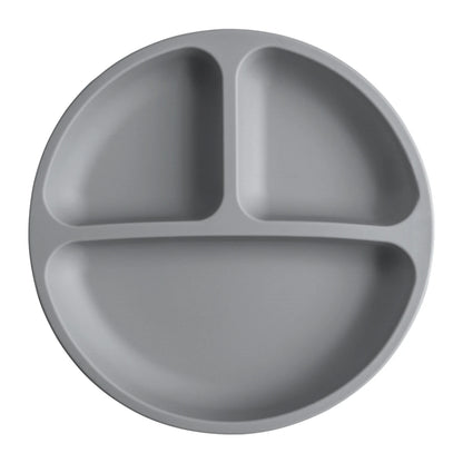 Assiette à ventouse en silicone pour bébé (sans BPA)
