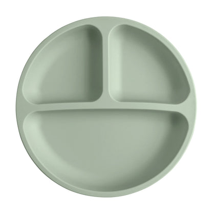 Assiette à ventouse en silicone pour bébé (sans BPA)