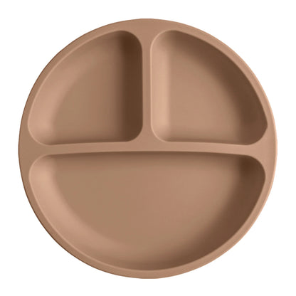 Assiette à ventouse en silicone pour bébé (sans BPA)