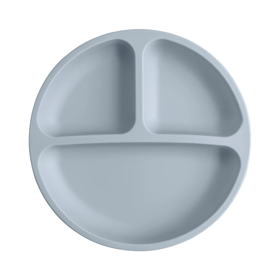 Assiette à ventouse en silicone pour bébé (sans BPA)
