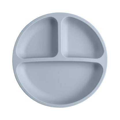 Assiette à ventouse en silicone pour bébé (sans BPA)