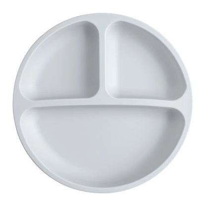 Assiette à ventouse en silicone pour bébé (sans BPA)